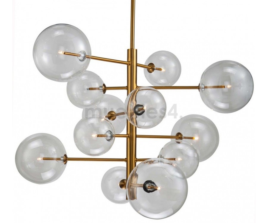 Lámpara suspendida BOLLE 12 CHANDELIER