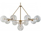 Lámpara suspendida MODO CHANDELIER 10 GLOBES