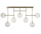Lámpara suspendida BOLLE VERTICAL 7 CHANDELIER