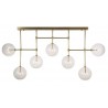 Lámpara suspendida BOLLE VERTICAL 7 CHANDELIER