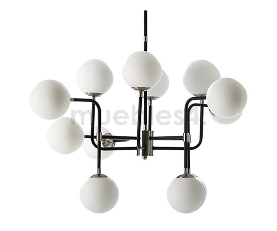 Lámpara suspendida BISTRO 12 LIGHT CHANDELIER