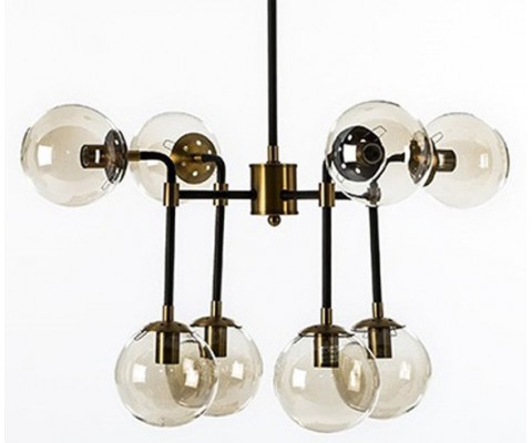 Lámpara suspendida BISTRO 8 LIGHT CHANDELIER
