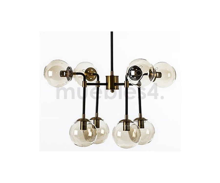 Lámpara suspendida BISTRO 8 LIGHT CHANDELIER