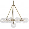 Lámpara suspendida MODO CHANDELIER 10 GLOBES