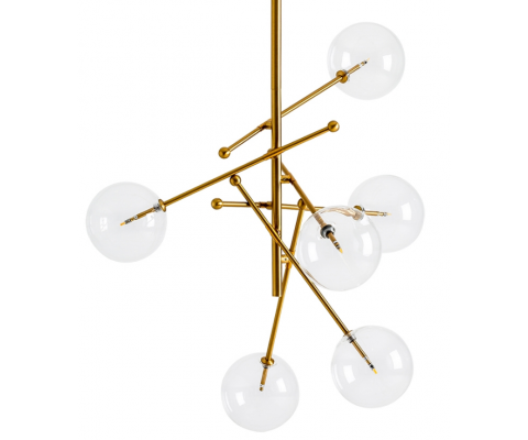 Lámpara suspendida BOLLE 6 CHANDELIER