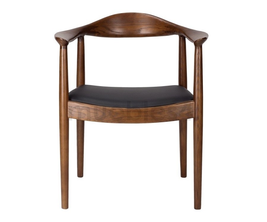 Silla THE CHAIR - Roble - Piel