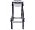 Taburete CHARLES GHOST 65 / Policarbonato inyectado - Fab. Italia