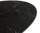 Mesa auxiliar TULIP - Mármol Carrara superior