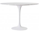 Mesa de comedor TULIP - Mármol Carrara -120cm