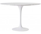 Mesa de comedor TULIP - Mármol Carrara -120cm