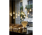 Lámpara suspendida CLEAR CRYSTAL BULB - Fab. Italia