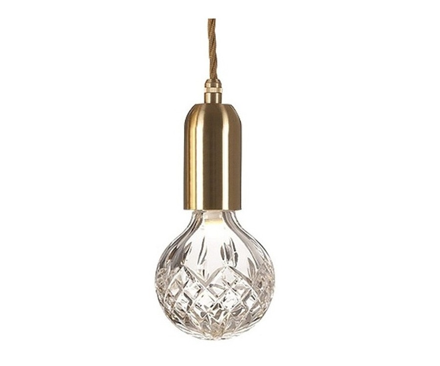 Lámpara suspendida CLEAR CRYSTAL BULB - Fab. Italia