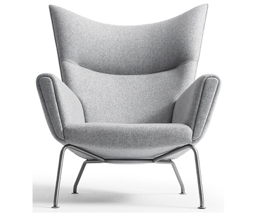 Sillón + Ottoman CH445 WING - Fab. Italia