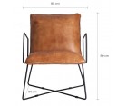 Sillón EARL Piel Italiana - Fab. Italia