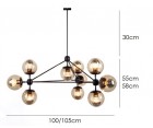 Lámpara suspendida MODO CHANDELIER 10 GLOBES