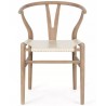 Silla CH24 - Haya / Piel - Fab. UE