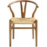 Silla CH24 - Fresno oscuro - Fab. UE