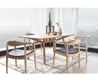 Silla THE CHAIR - Roble - Piel