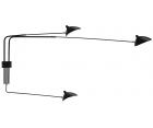 Three-Arm Wall Sconce