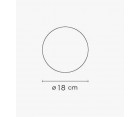 Aplique PUCK WALL ART SINGLE - Fab. Italia
