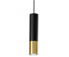 Lámpara suspendida IKE 1 BLACK - Fab. Italia