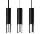 Lámpara suspendida IKE 1 BLACK - Fab. Italia