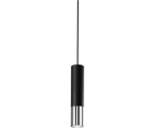 Lámpara suspendida IKE 1 BLACK - Fab. Italia