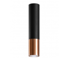 Aplique techo IKE 1 BLACK - Fab. Italia