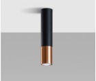 Aplique techo IKE 1 BLACK - Fab. Italia