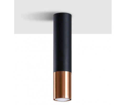 Aplique techo IKE 1 BLACK - Fab. Italia