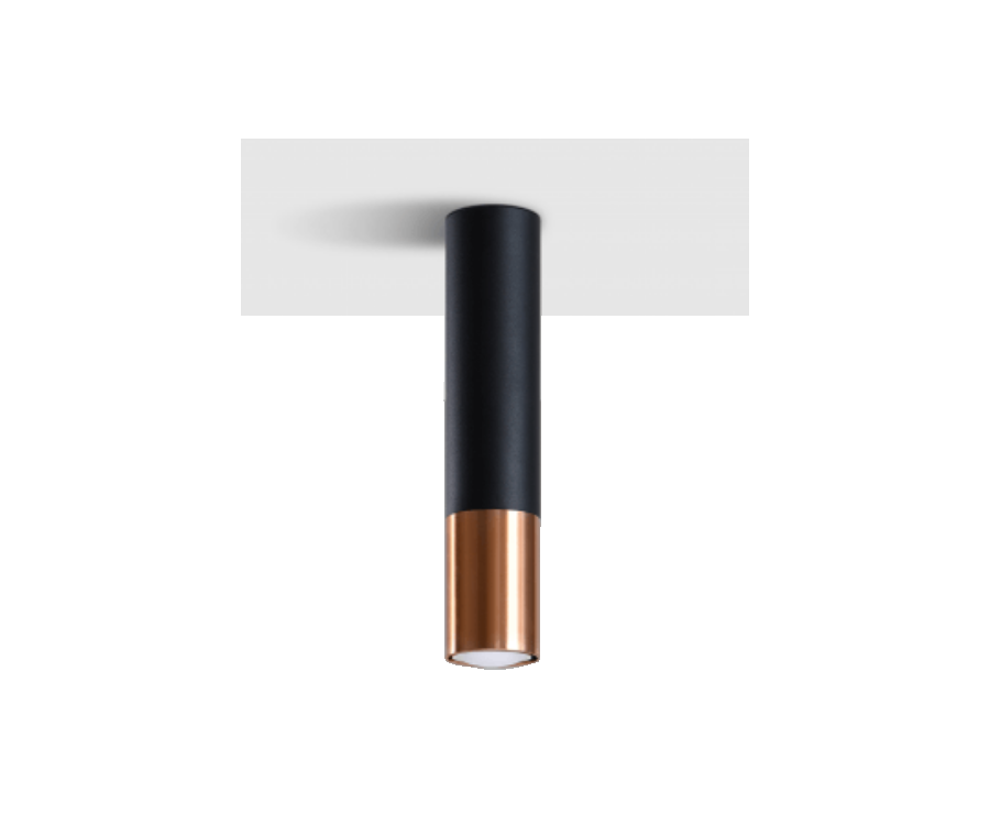 Aplique techo IKE 1 BLACK - Fab. Italia