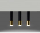 Aplique techo IKE 1 BLACK - Fab. Italia