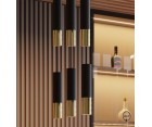Aplique techo IKE 1 BLACK - Fab. Italia
