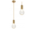 Lámpara suspendida CLEAR CRYSTAL BULB - Fab. Italia
