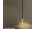 Lámpara suspendida CLEAR CRYSTAL BULB - Fab. Italia