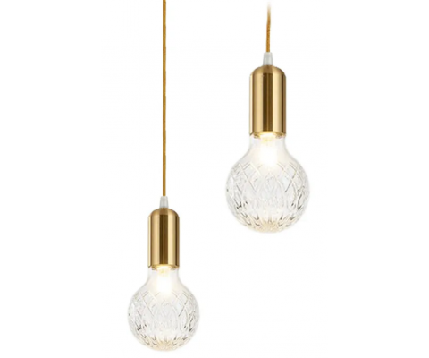 Lámpara suspendida CLEAR CRYSTAL BULB - Fab. Italia