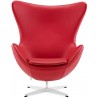 Sillón EGG - FRITZ HANSEN / Piel Italiana - Fab. Italia