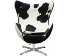Sillón EGG Piel Vaca - Fab. Italia