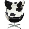 Sillón EGG - FRITZ HANSEN / Piel Vaca - Fab. Italia