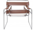 Sillón WASSILY - Cuero - Alta calidad