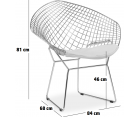Sillón DIAMOND - Alta calidad