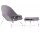 Sillón + Ottoman WOMB KNOLL Hallingdal - Fab. Italia