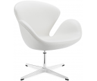 Sillón SWAN Cuero ecológico - Fab. Italia