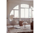 Reposapiés EGG / 100% Lana Cashmere - Fab. Italia