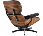 LOUNGE CHAIR & OTTOMAN / Palisandro - Cuero Aniline - Fab. Italia