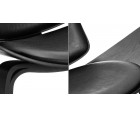 Sillón SHELL CH07 / Nogal - Cuero - Fab. Italia
