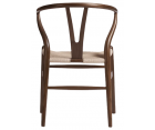 SILLA WISHBONE CH24 / Nogal oscuro - Fab. Italia
