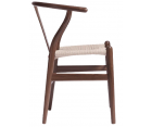SILLA WISHBONE CH24 / Nogal oscuro - Fab. Italia
