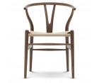 SILLA WISHBONE CH24 / Nogal oscuro - Fab. Italia
