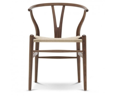 SILLA WISHBONE CH24 / Nogal oscuro - Fab. Italia